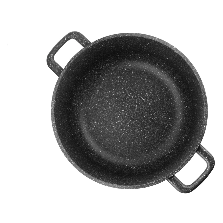 Кастрюля OLYMPIA Hard Cook Fix 24 см, 5,3 л, алюминий литой