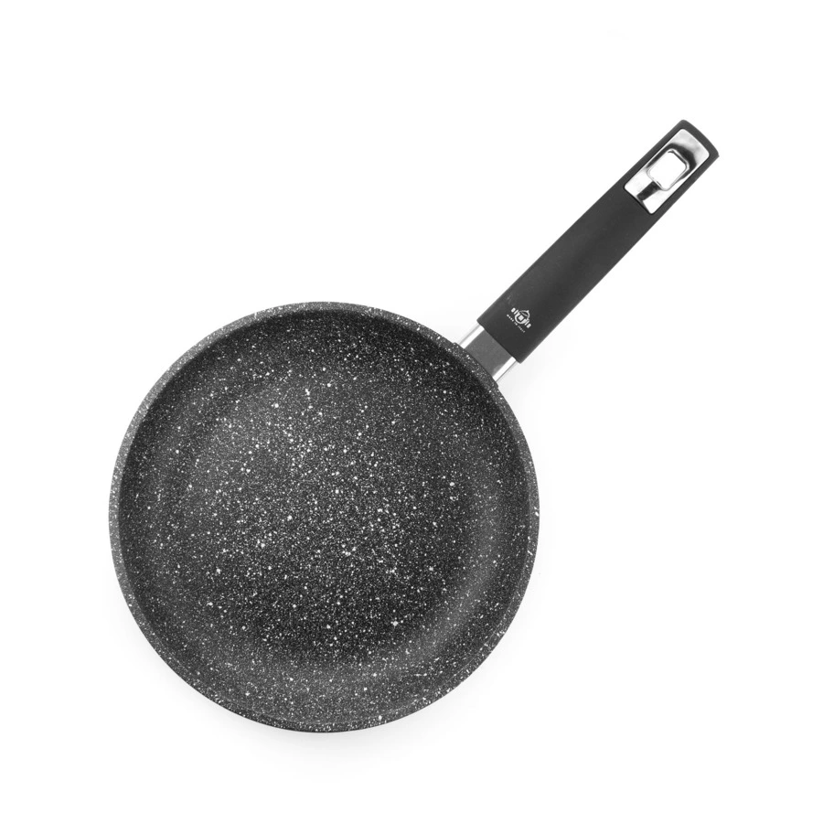 Сковорода индукционная с фиксированной ручкой OLYMPIA Hard Cook Fix Induction 20 см, алюминий литой