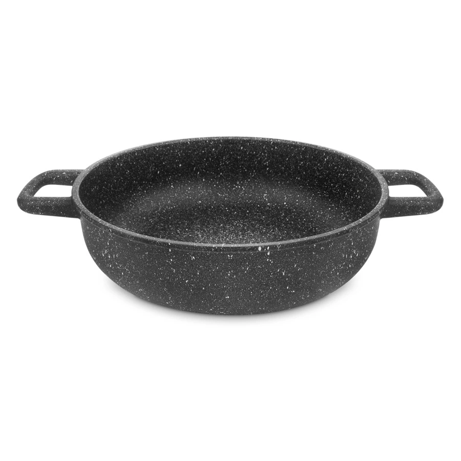 Сотейник с ручками для индукционных плит OLYMPIA Hard Cook Fix Induction 24 см, 3 л, алюминий литой