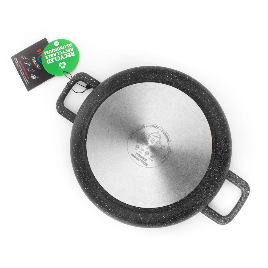 Сотейник с ручками для индукционных плит OLYMPIA Hard Cook Fix Induction 24 см, 3 л, алюминий литой