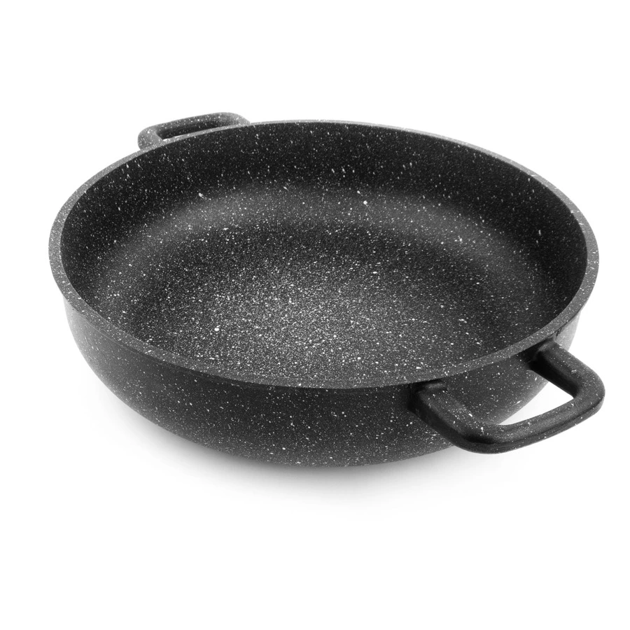 Сотейник с ручками для индукционных плит OLYMPIA Hard Cook Fix Induction 28 см, 4 л, алюминий литой