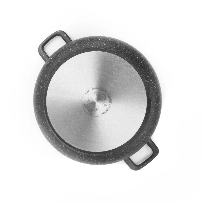 Сотейник с ручками для индукционных плит OLYMPIA Hard Cook Fix Induction 28 см, 4 л, алюминий литой