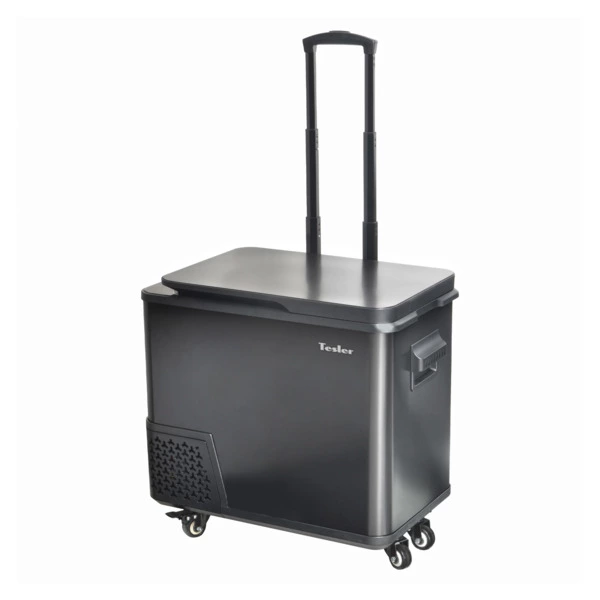 Автохолодильник компрессорный TESLER CCF-4001 на 38л, до -20С, 33,7х60х48,6 см, пластик, темно-серый