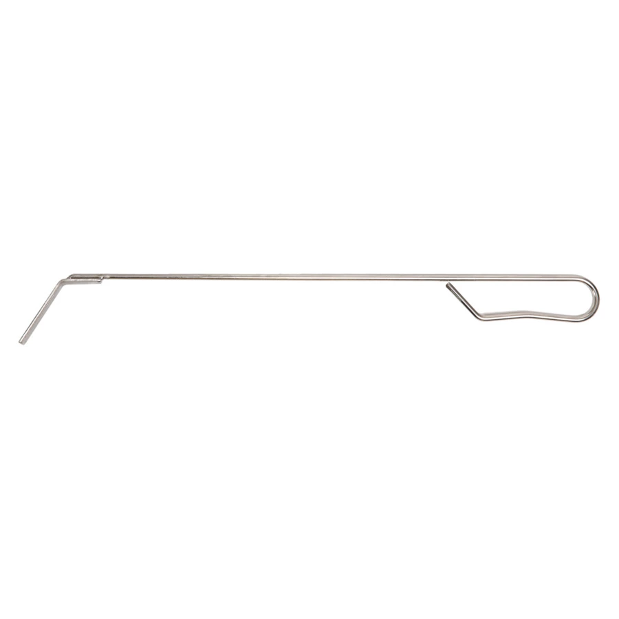 Кочерга для золы Green Kamado 46 см, железо, серебристая