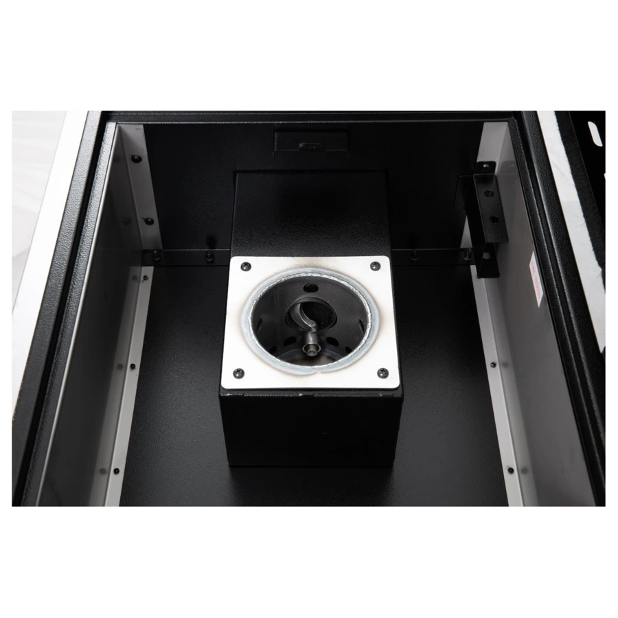 Гриль пеллетный портативный EGER Portable 120 55,4х36,2х36,6 см, сталь нержавеющая, черный