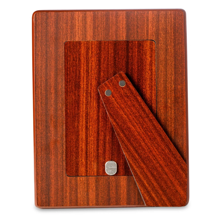 Рамка для фото Intersilver Кованный дизайн 10x15 см, алюминий с посеребрением