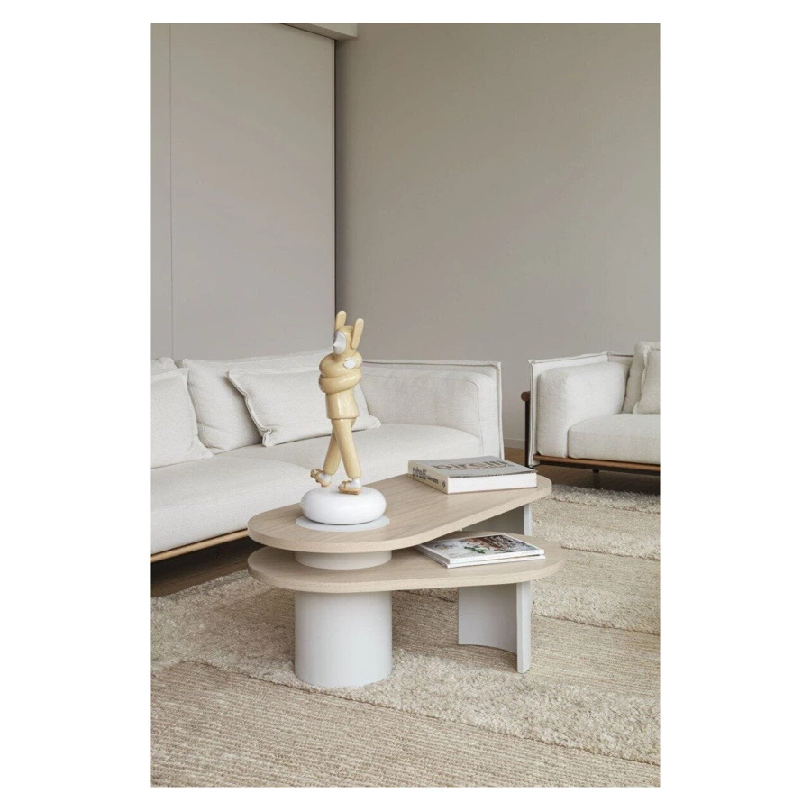 Фигурка Lladro Объятия 23х57 см, фарфор, желтая