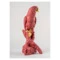 Фигурка Lladro Попугай Макао 22х45 см, фарфор, коралловая