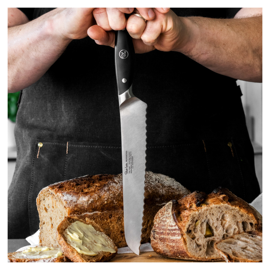 Нож для хлеба Robert Welch Professional 22 см, сталь кованая