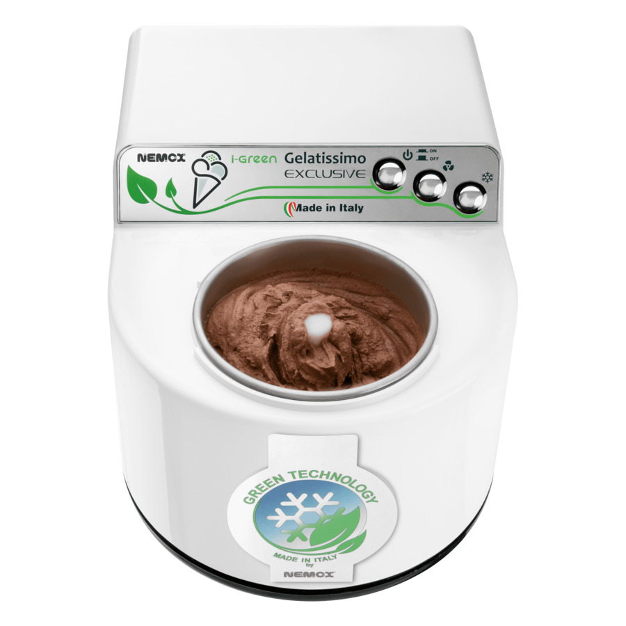 Мороженица Nemox Gelatissimo Exclusive i-green 1,7 л, пластик, белая