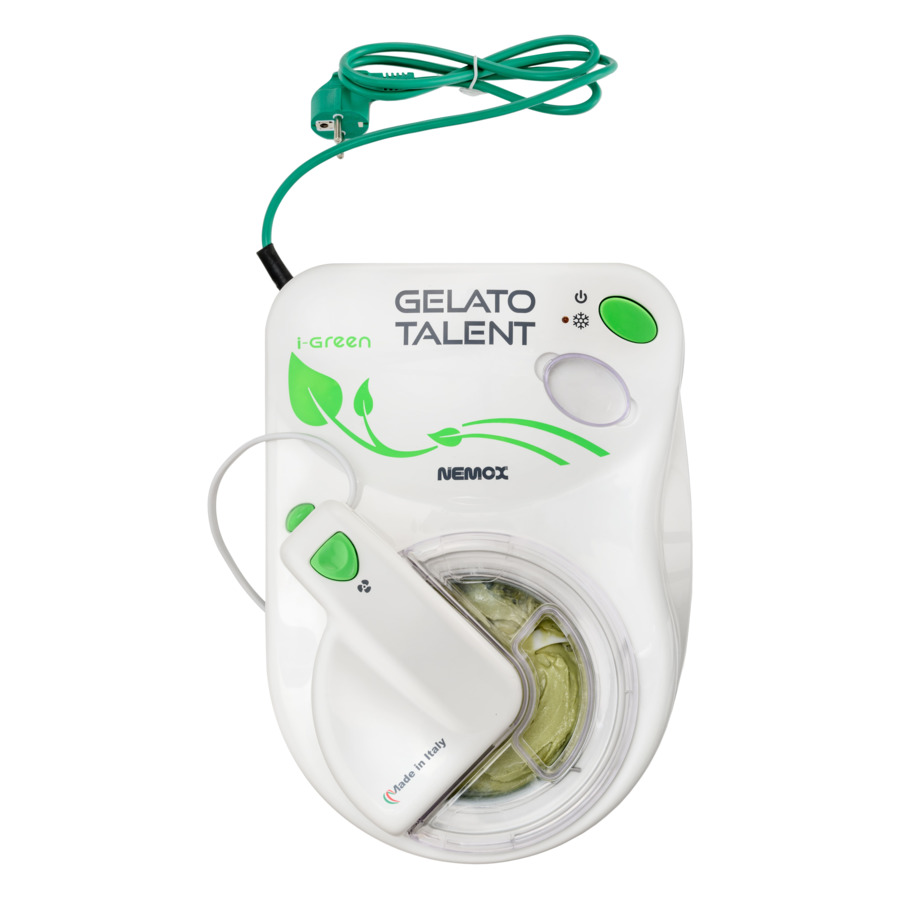 Мороженица Nemox Gelato Talent i-green 1,5 л, пластик, белая
