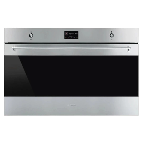 Шкаф духовой многофункциональный с пиролизом SMEG SFP9302TX 90х60 см, 10 функций, сталь нержавеющая