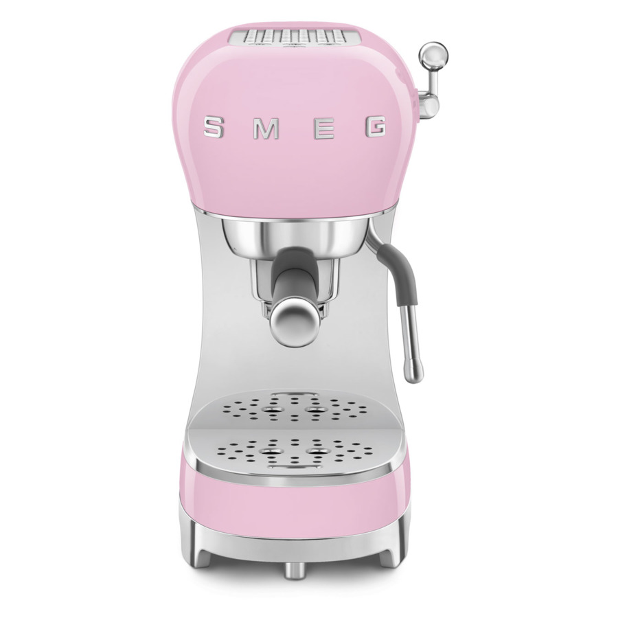 Кофемашина-эспрессо рожковая SMEG ECF02PKEU, розовый