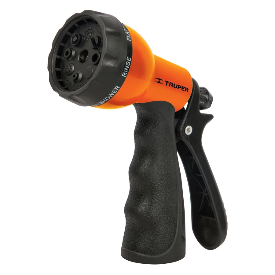 Распылитель садовый 3/4" с 9-ю режимами работы и коннектором  Truper, пластик,18482