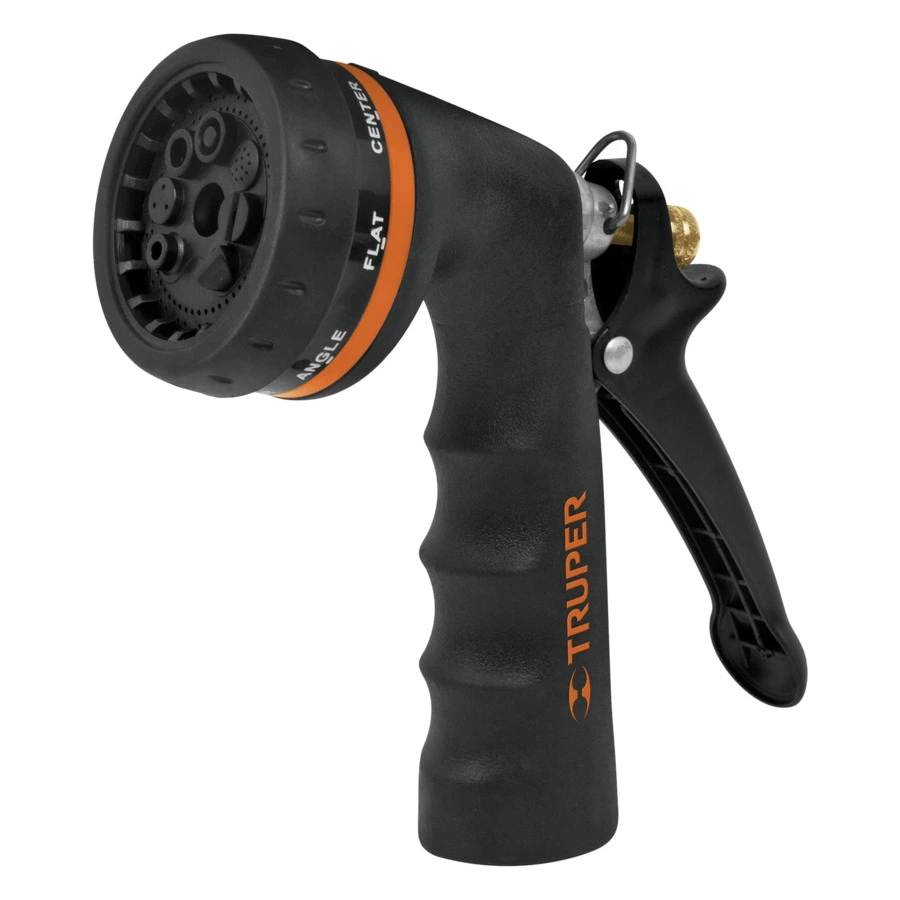 Распылитель садовый 3/4" с 8-ю режимами работы и коннектором  Truper, металл, 18477