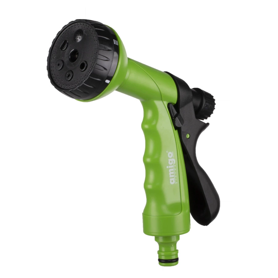 Комплект для полива (пистолет и 3 коннектора) на 1/2" Amigo, пластик, 79230