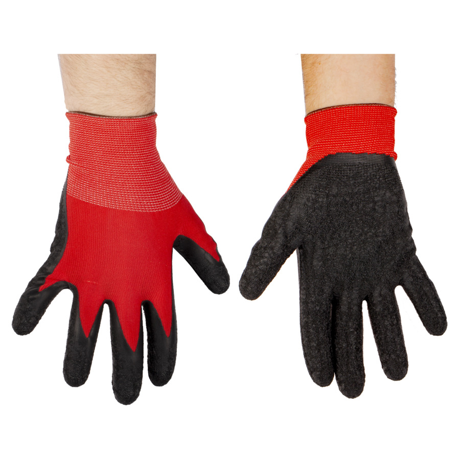 Перчатки защитные для деликатных работ Amigo, размер L, латекс