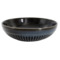 Тарелка суповая Home & Style Black Kitchen 18 см, черная, фарфор