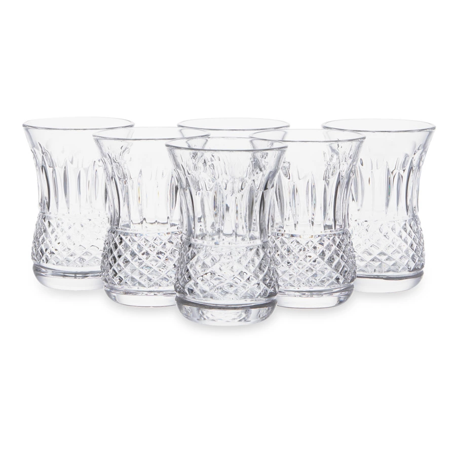 Набор армудов Decor de Table Париж 100 мл, 6 шт, хрусталь, прозрачный