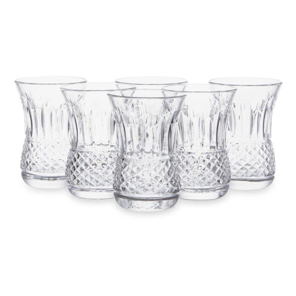 Набор армудов Decor de Table Париж 100 мл, 6 шт, хрусталь, прозрачный