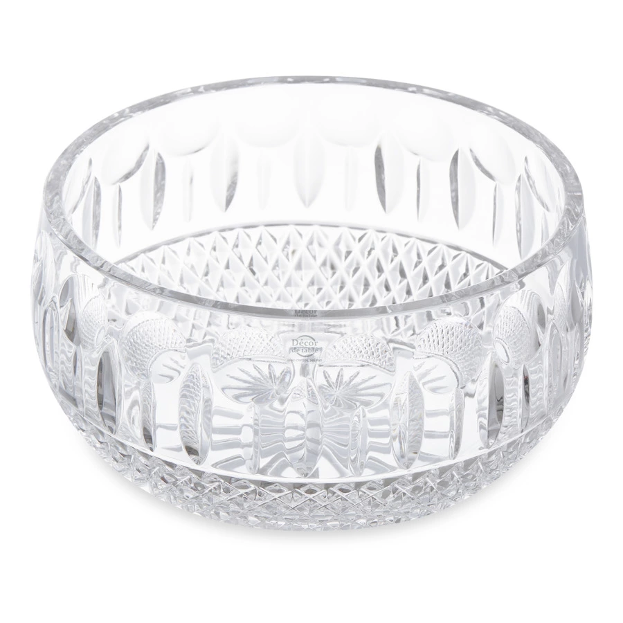 Конфетница Decor de table Париж 18,7х9,7 см, хрусталь, прозрачная