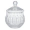 Конфетница с крышкой Decor de table Париж 17,5х23,5 см, хрусталь, прозрачная