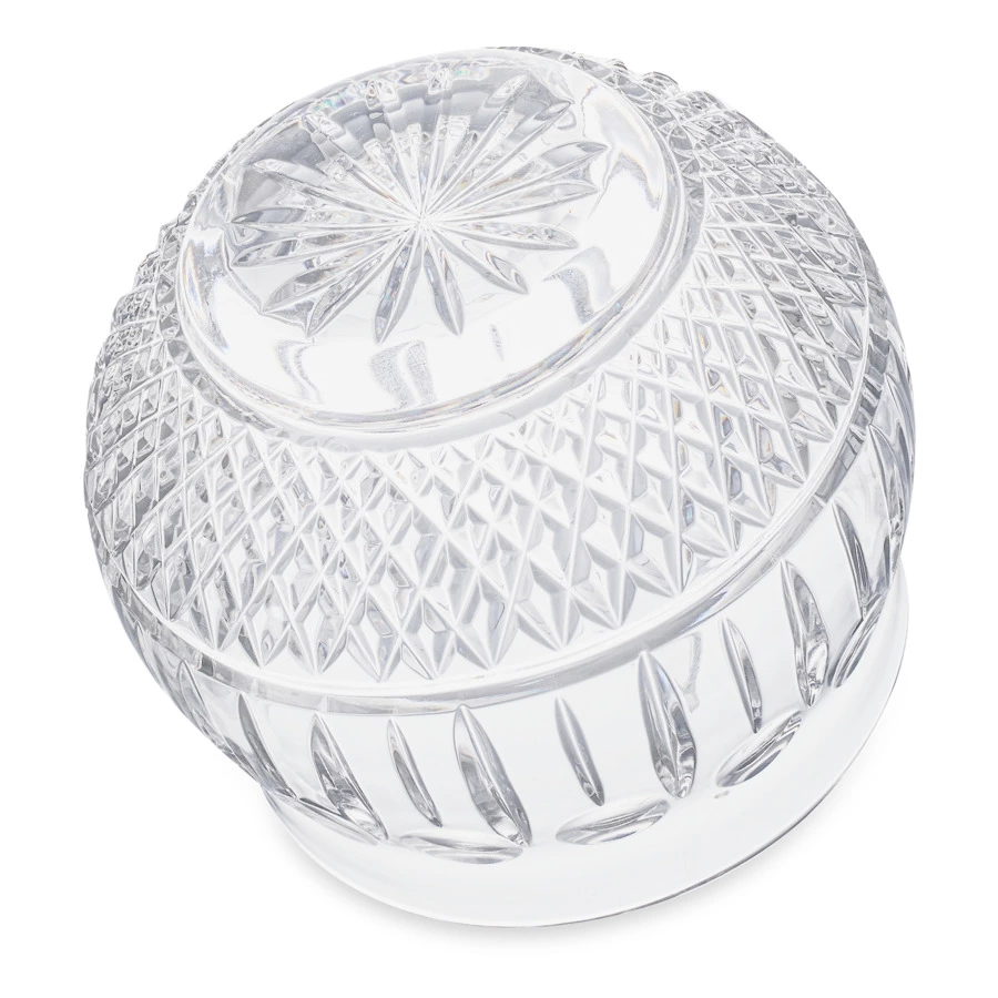 Конфетница с крышкой Decor de table Париж 17,5х23,5 см, хрусталь, прозрачная