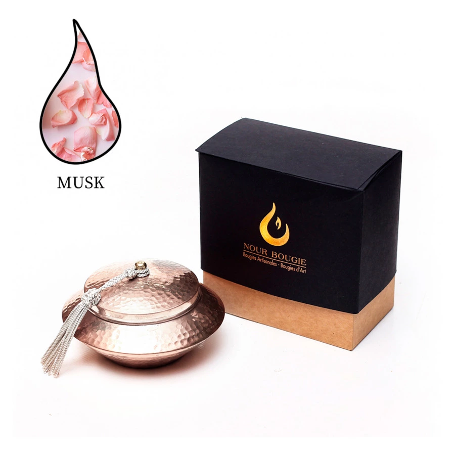 Свеча ароматическая Nour Bougie ASTRA Musc 229 г