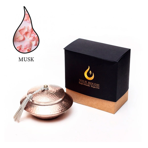 Свеча ароматическая Nour Bougie ASTRA Musc 229 г