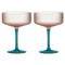 Набор бокалов для коктейля Pozzi Milano 1876 Modern Classic 250 мл, 2 шт, стекло хрустальное, п/к