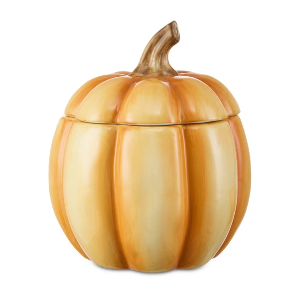 Банка для хранения Decor de table Родная природа Тыковка 15,25х15,25х18,8 см, керамика