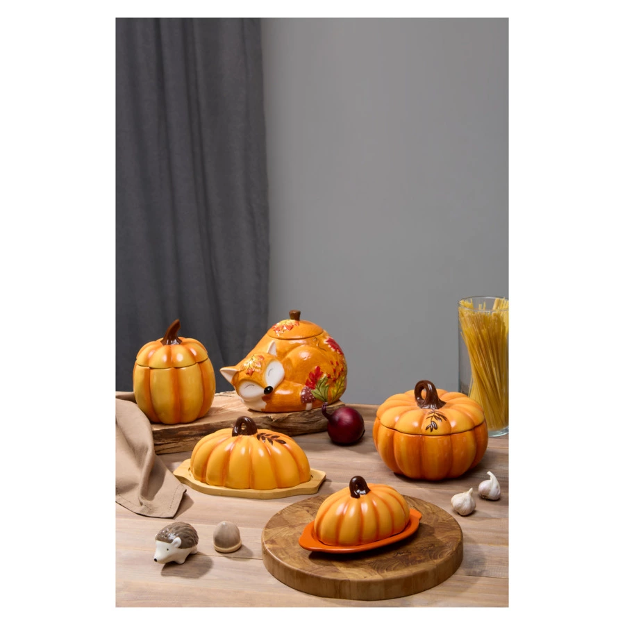 Банка с крышкой 3D Decor de table Родная природа Лисенок 25,5х19х17,55 см, керамика