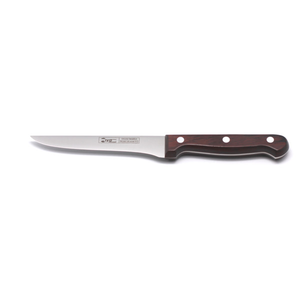 Нож обвалочный с деревянной ручкой IVO Pakkawood 14 см, сталь нержавеющая