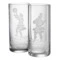 Набор стаканов для воды Decor de table Народные гуляния 350 мл, 2 шт, хрусталь
