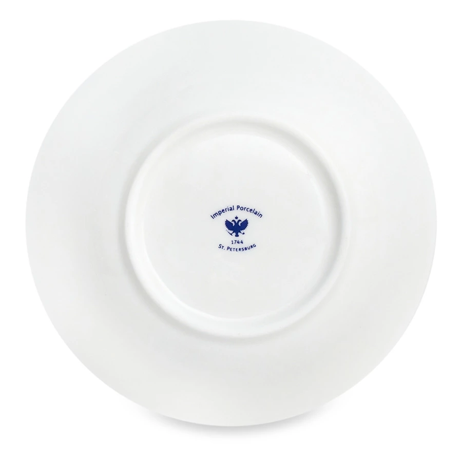 Салатник порционный ИФЗ Саламандра Грей Премиум 15 см 390 мл, фарфор костяной