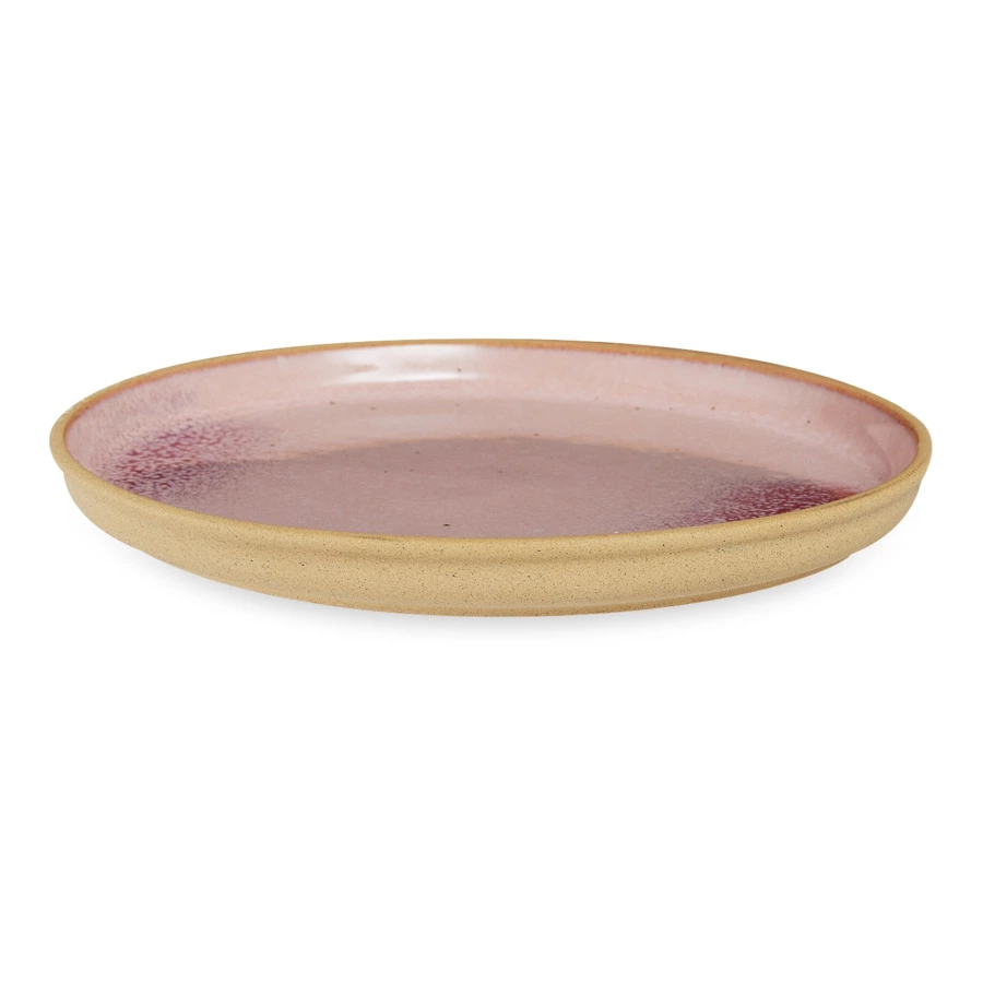 Тарелка закусочная Portmeirion Минералы Розовый кварц 21 см, керамика