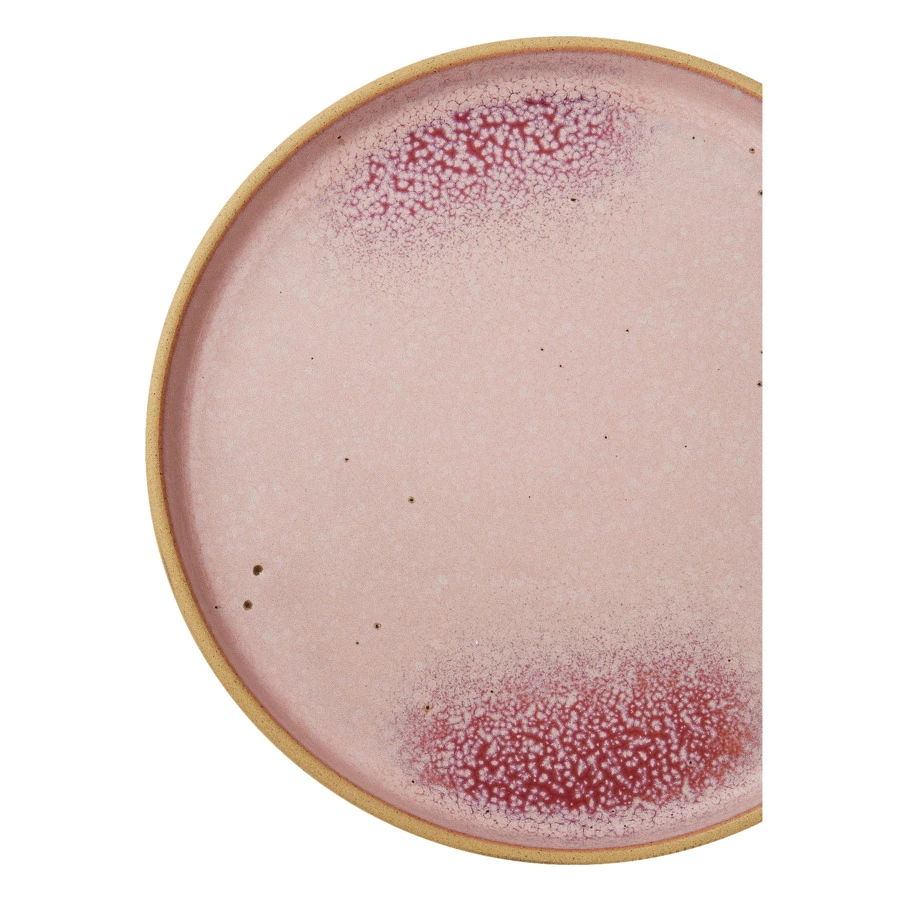 Тарелка закусочная Portmeirion Минералы Розовый кварц 21 см, керамика