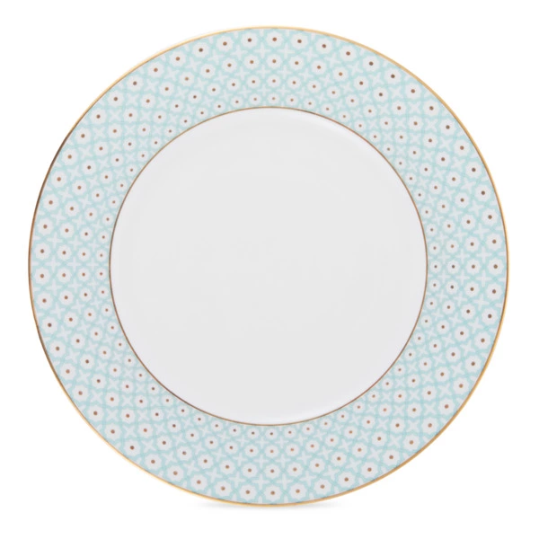 Тарелка десертная Decor de table Бирюза 16 см, фарфор костяной