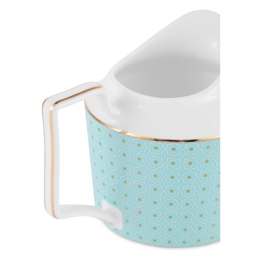 Молочник Decor de table Бирюза 280 мл, фарфор костяной