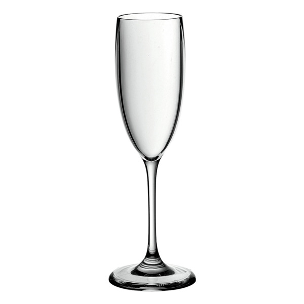 Бокал для шампанского Guzzini Happy Hour 140 мл, пластик SAN, прозрачный