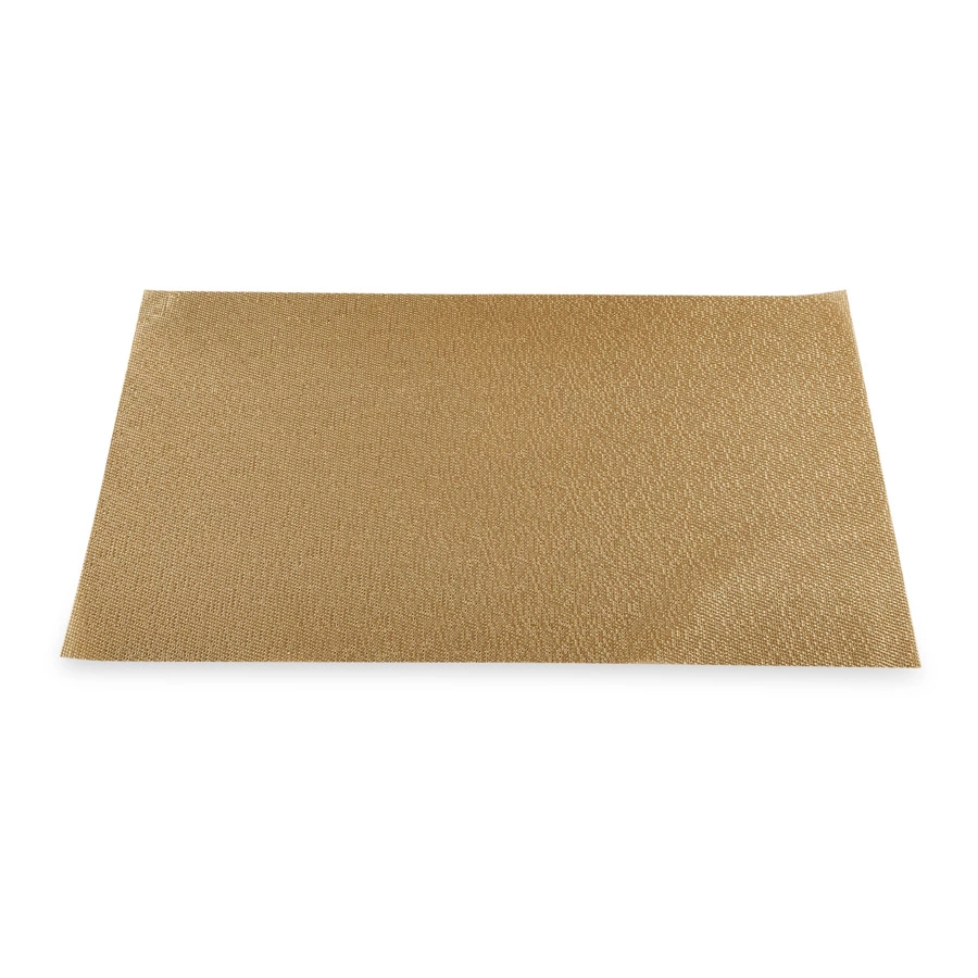 Набор салфеток подстановочных прямоугольных WO HOME SHIMMER 33х48 см, 6 шт, двусторонние, золотистые