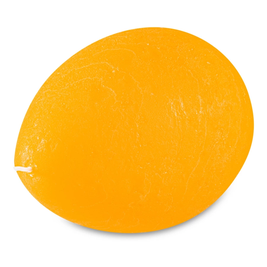 Свеча Luz your senses Яйцо 9,5 см, h13 см, ярко-желтая