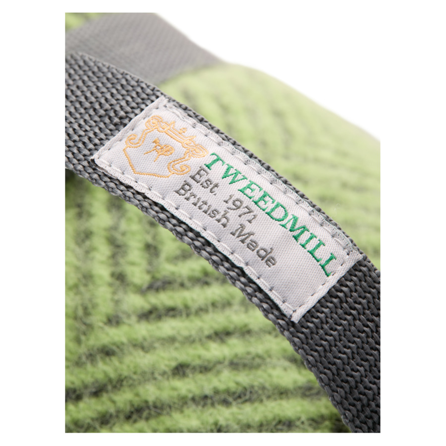 Шерстяной плед с непромокаемой подложкой Tweedmill Polo Picnic Herringbone Zest 183х145 см