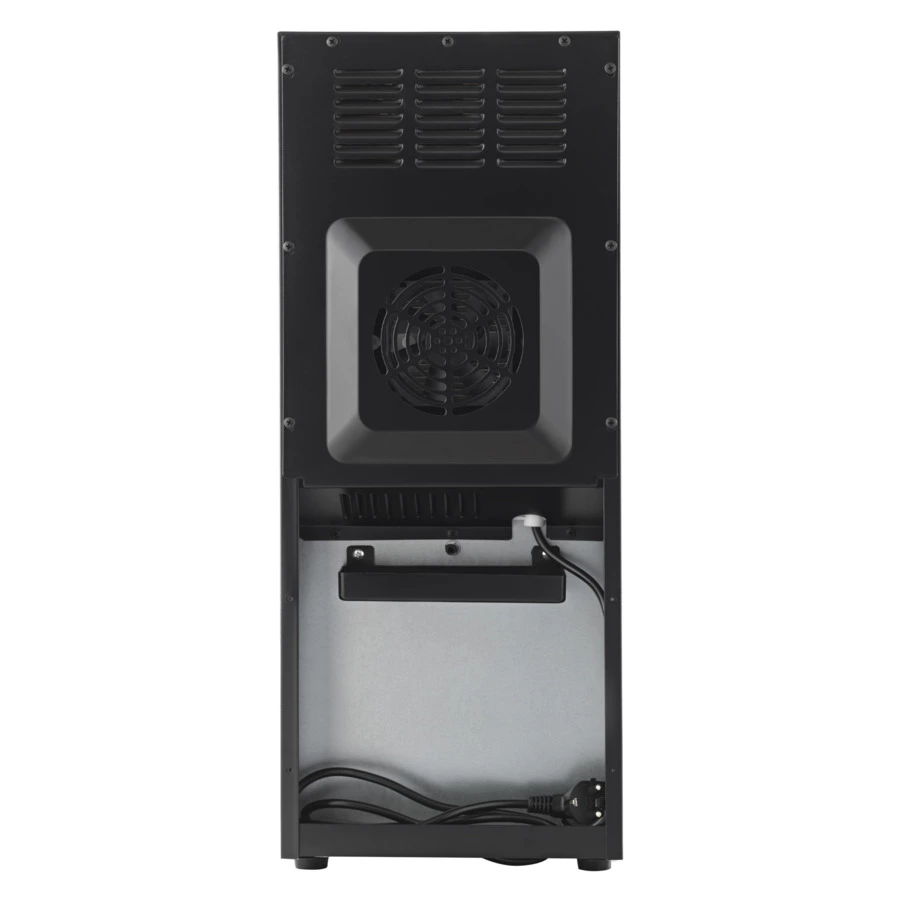 Винный шкаф на 12 бутылок TESLER WCV-120 BLACK 63,5х50х25 см, 1 зона, от +10°C до +18°C, черный