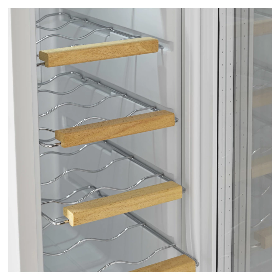 Винный шкаф на 12 бутылок TESLER WCV-125 WHITE 63,5х50х25 см, 1 зона, от +10°C до +18°C, белый