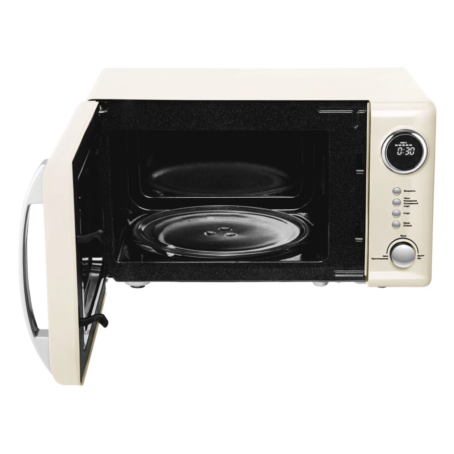 Микроволновая печь TESLER ME-2055 BEIGE 20 л, 1150 Вт, 45.1х35.9х25.7 см, бежевая