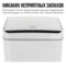 Ведро для мусора сенсорное TESLER STB-40 WHITE 40 л, 29,5х38,5х72 см, белое