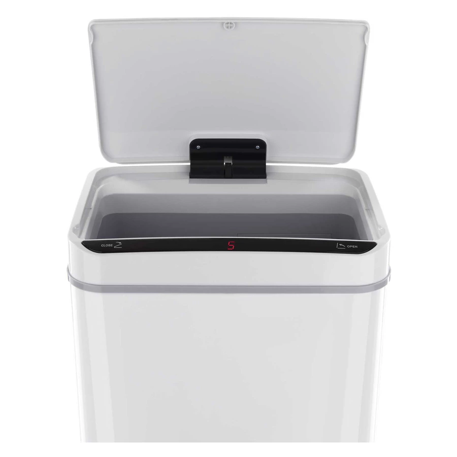 Ведро для мусора сенсорное TESLER STB-40 WHITE 40 л, 29,5х38,5х72 см, белое