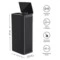 Ведро для мусора сенсорное TESLER STB-44 BLACK на 40л, 29,5х38,5х72 см, черное