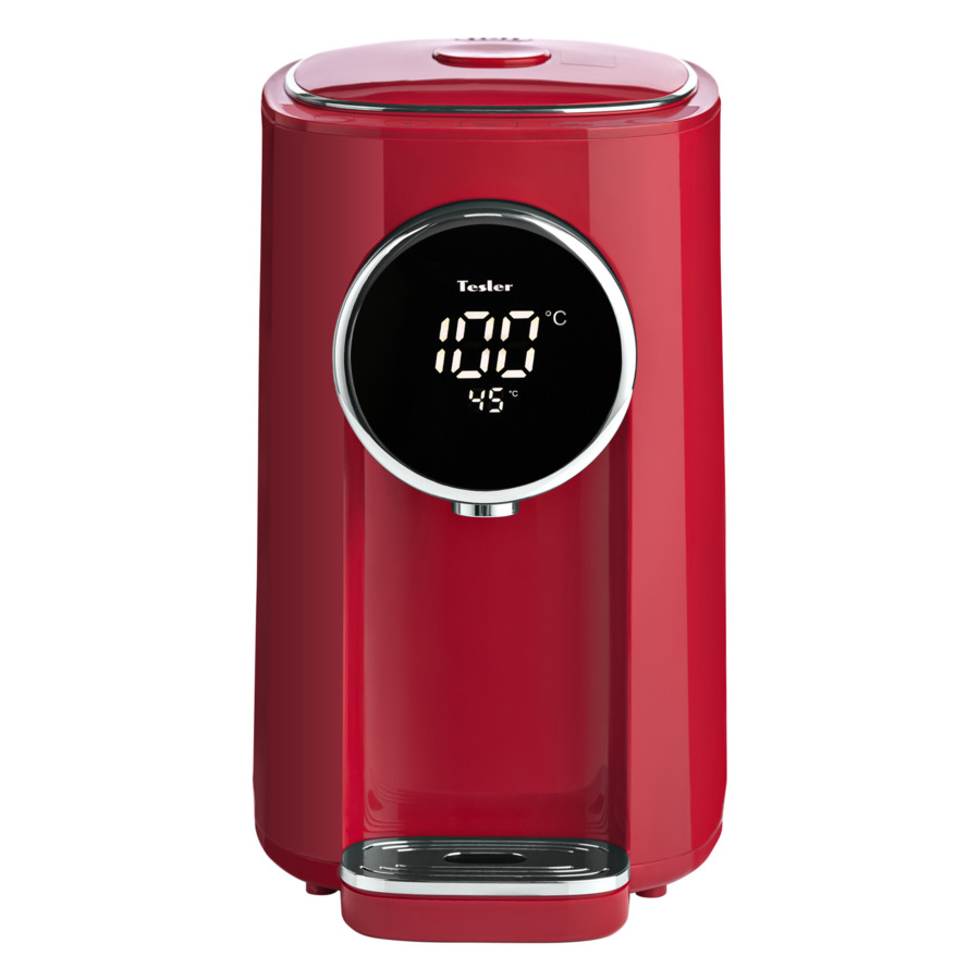 Термопот TESLER Margherita TP-5060 RED на 5 л, 1200 Вт, 22х29х37 см, красный